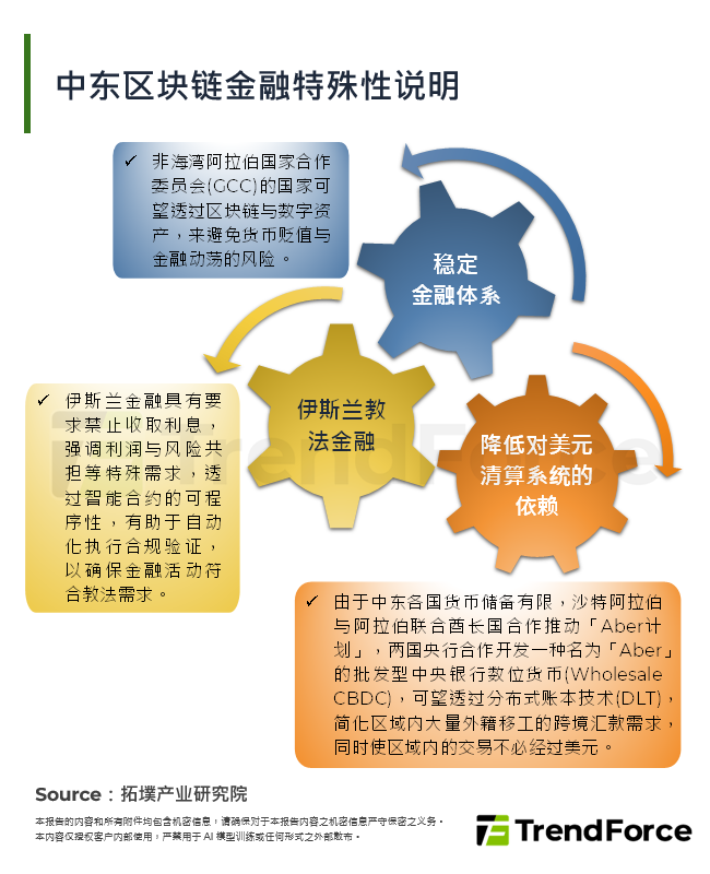 中东区块链金融特殊性说明